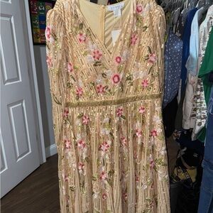 Floral Embroidered Dress